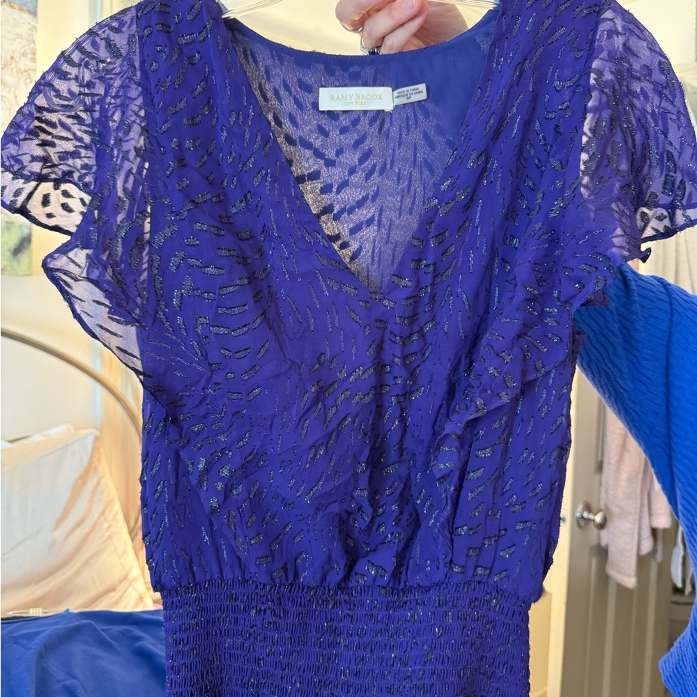Purple Lace Dress